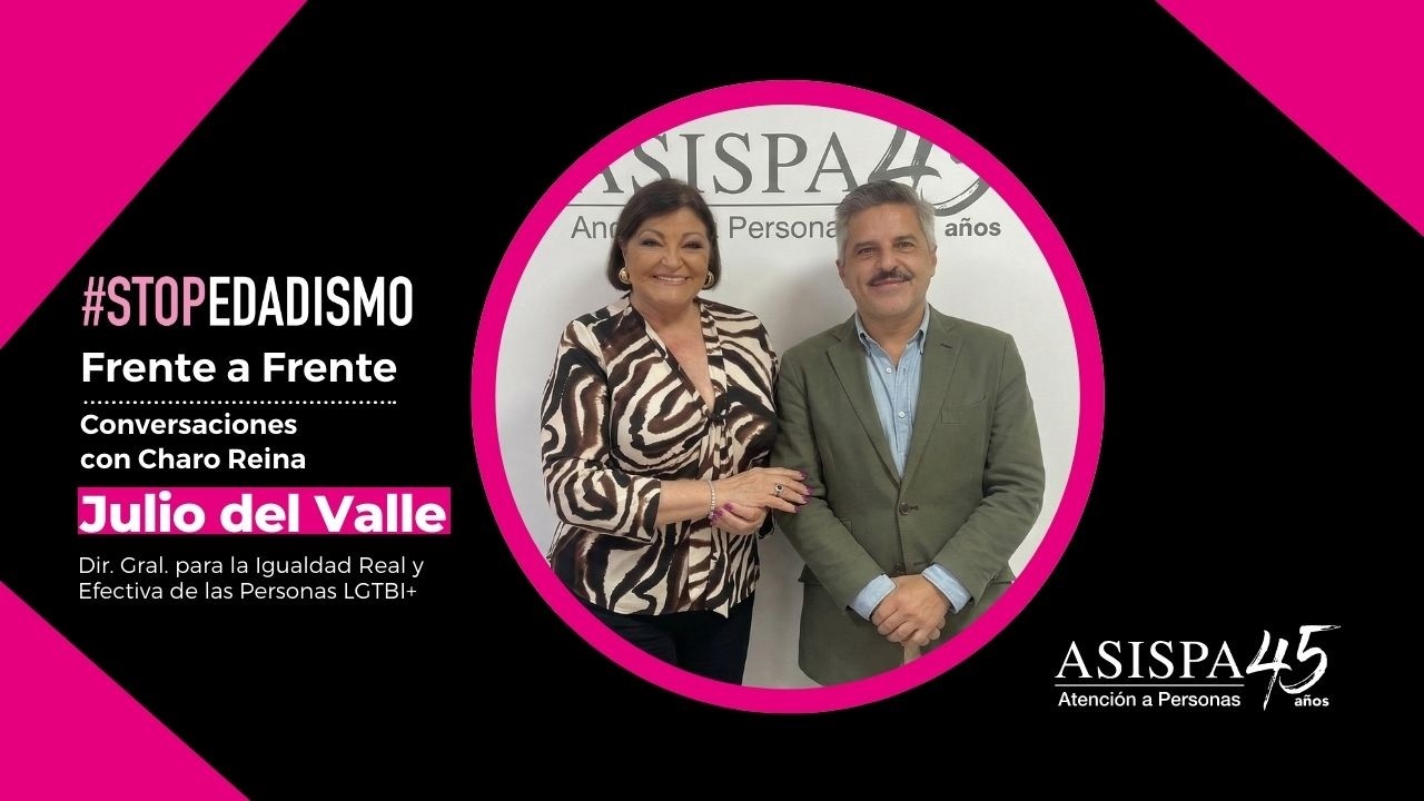 🎙️ Frente a Frente – Episodio 8 | Julio del Valle: “Las personas mayores LGTBIQ+ tienen historia”