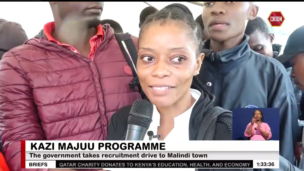 Kazi Majuu I Govt takes recruitment drive to Malindi town