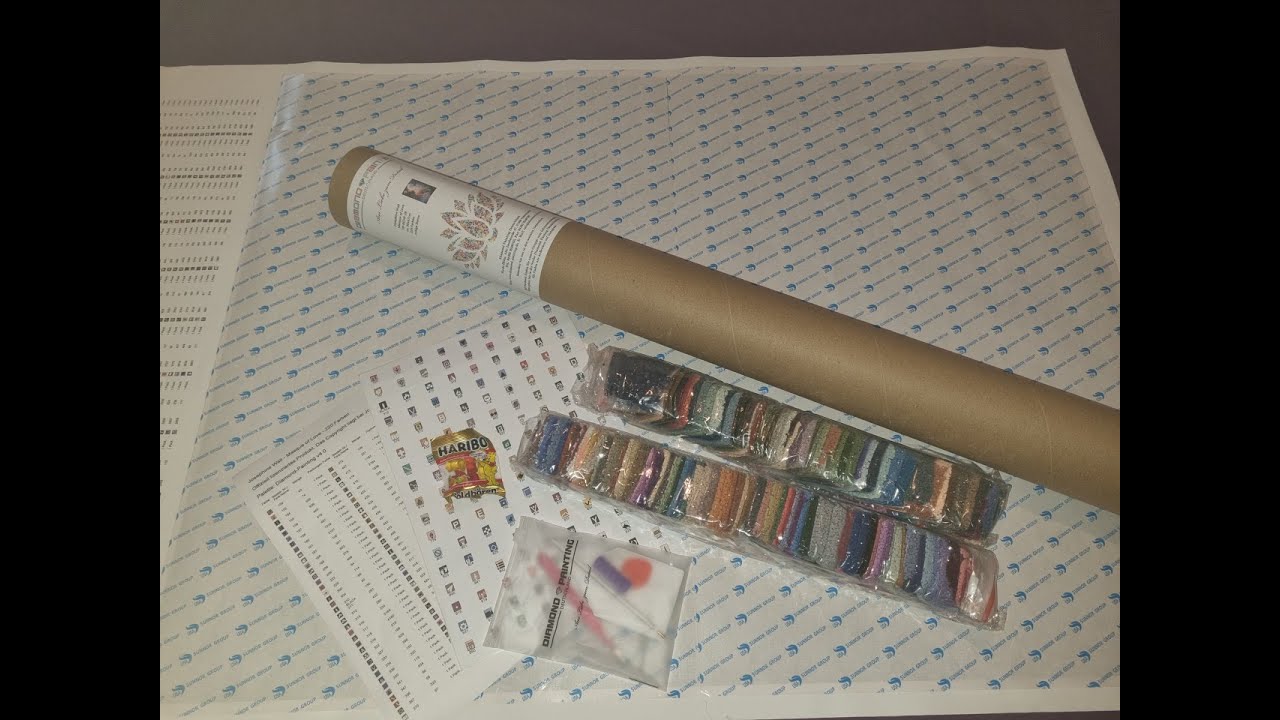Diamond Painting / Unboxing / Josephine Wall Masque of Love / Diamond Painting Deutschland