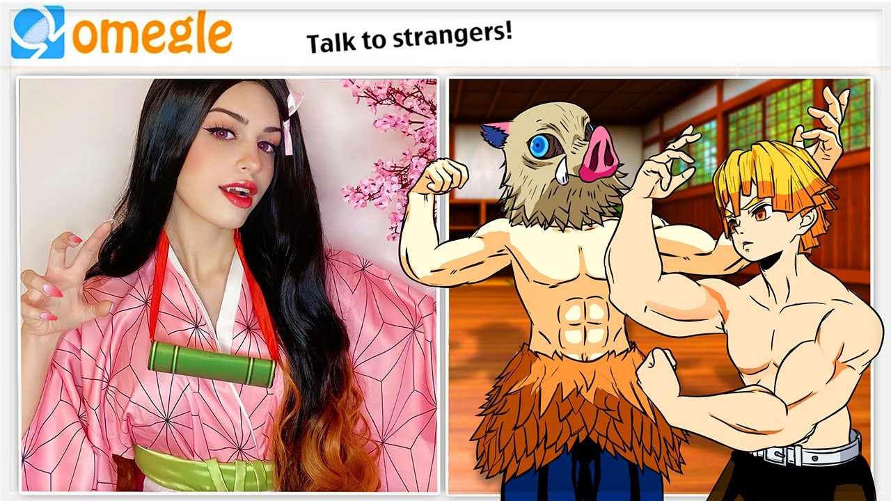 Inosuke and Zenitsu Go on Omegle (Demon Slayer VR)