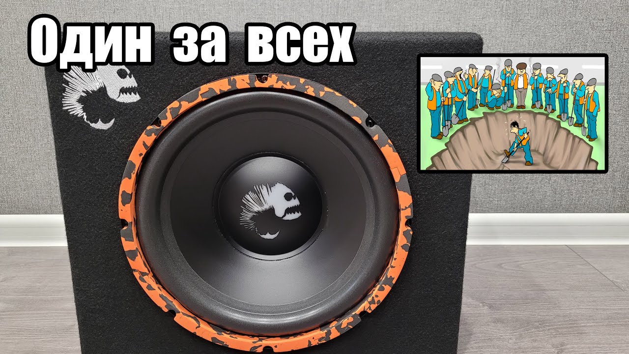 Два в одном, Сабвуфер и 4х канальник - DL Audio Piranha 12A SE 4.1