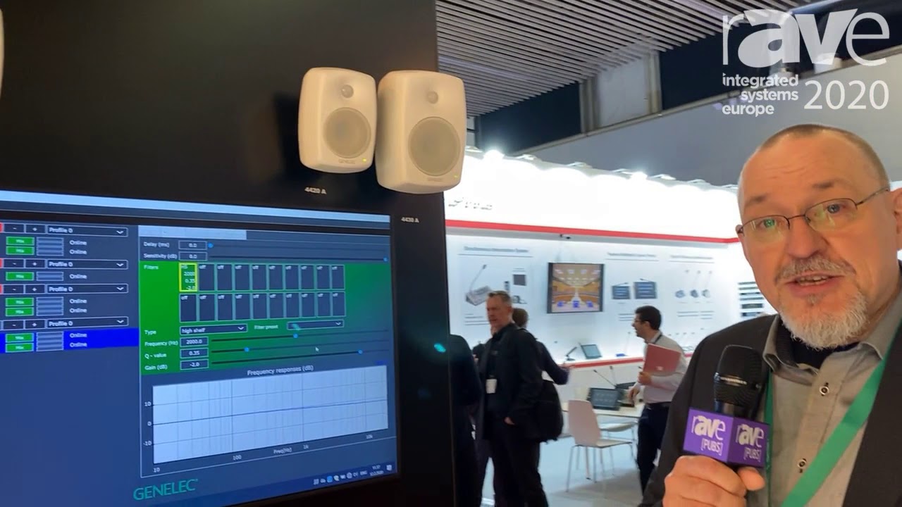 ISE 2020: Genelec Demos Smart IP 4420 and 4430 Loudspeaker Systems with Software Tool for Integrator