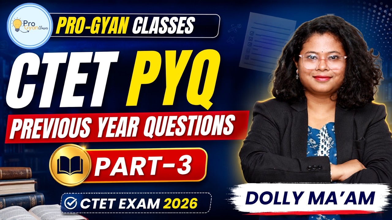 CDP PYQs | Class 3 | CTET | Assam TET | #ctet #assamtet #pedagogy #tet #specialtet