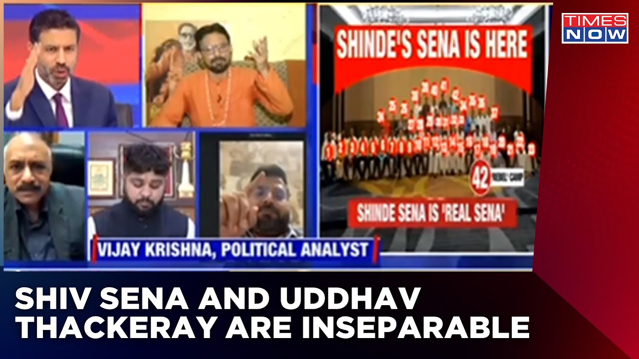 'Shiv Sena Is Uddhav, Uddhav Is Sena', They Are Inseparable | Shinde Camp Disagrees | Aghadi Crisis