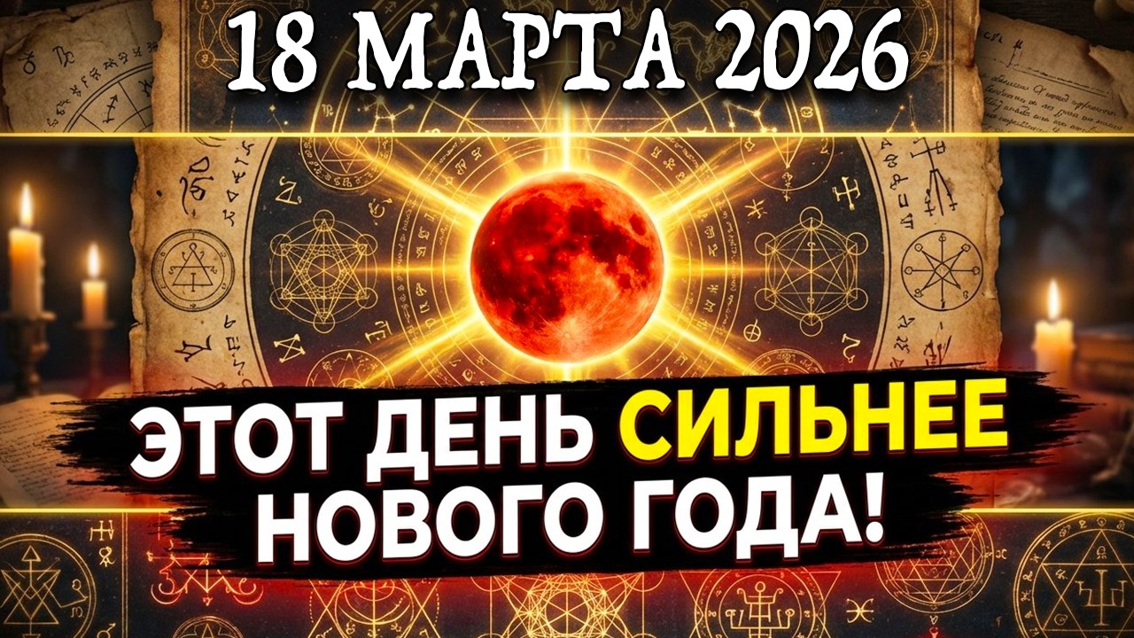УЗНАЙТЕ До Завтра! Срочное Предупреждение ГОДА : 18 МАРТА Будьте начеку…