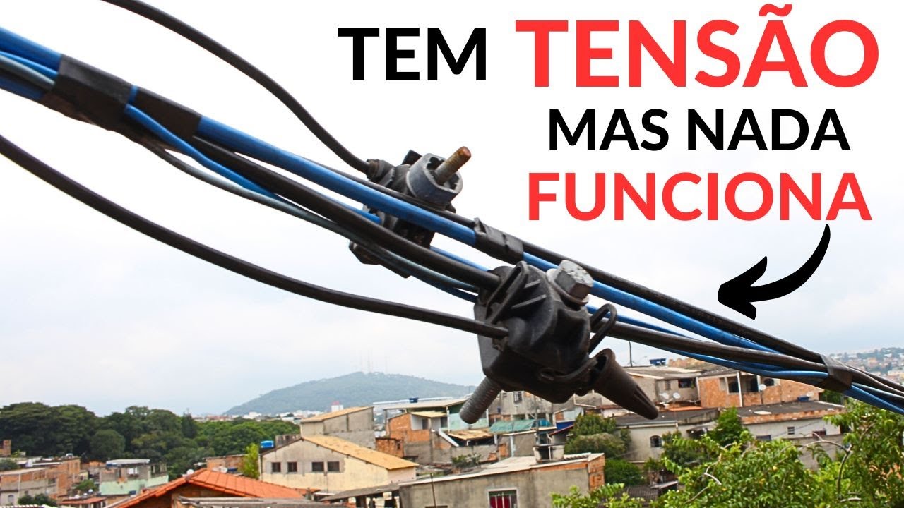 TEM TENSÃO ELÉTRICA MAS TOMADAS NÃO FUNCIONA E LÂMPADAS PISCAM // APRENDA RESOLVER
