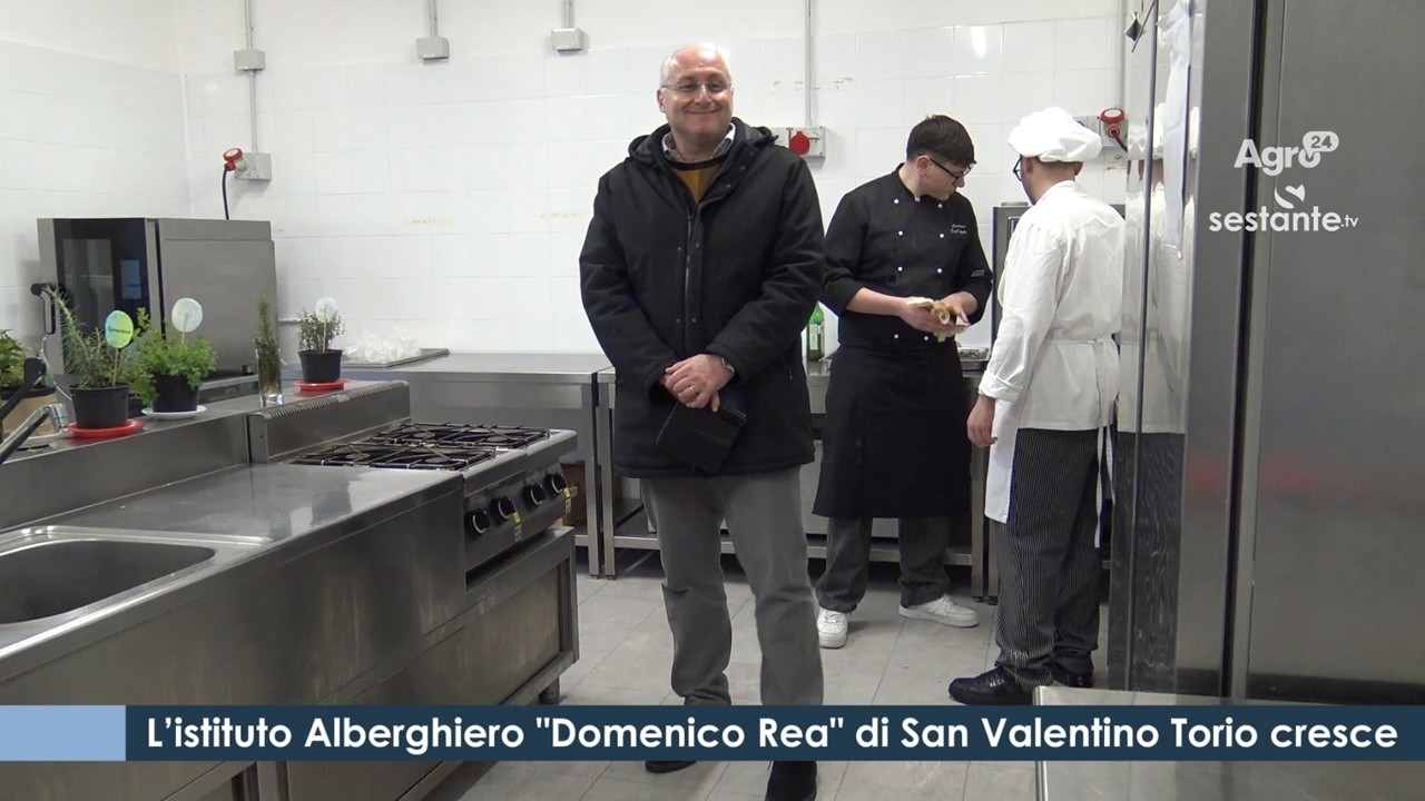 L’istituto Alberghiero Domenico Rea di San Valentino Torio cresce