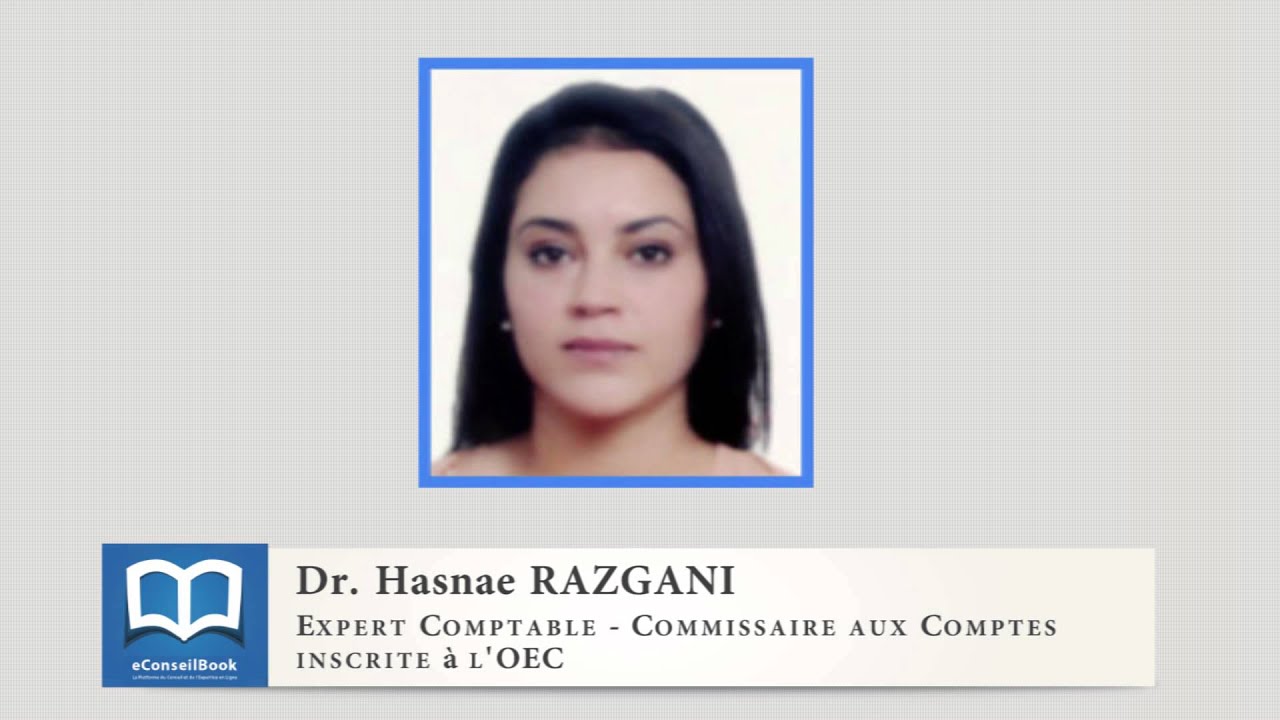 Présentation de l'Audit comptable et financier par Dr Hasnae RAZGANI