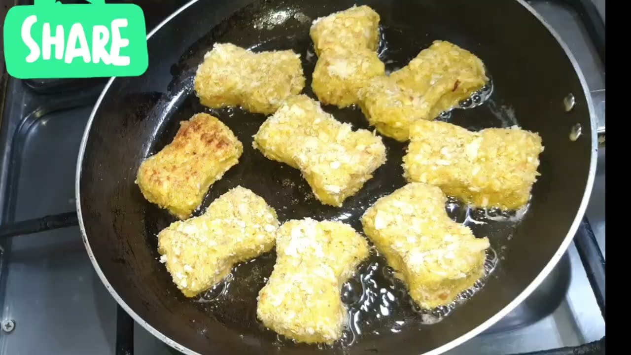 Potato chicken nuggets 15 minut mein taiyar Karen very easy recipe