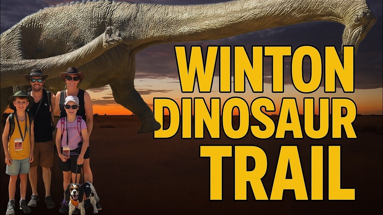 Walking with Dinosaurs in Winton! | Age of Dinosaurs Museum & Lark Quarry.