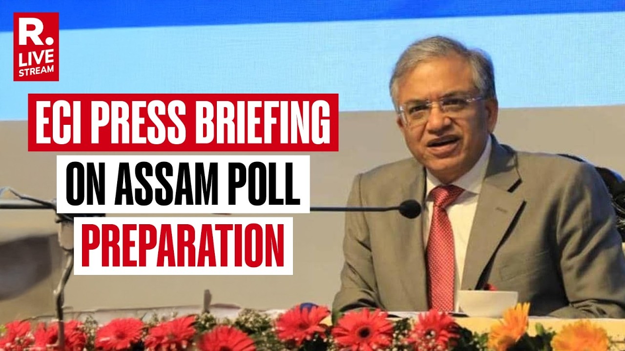 ECI LIVE: Election Commission Briefs Media On Poll Preparation In Assam & SIR Process