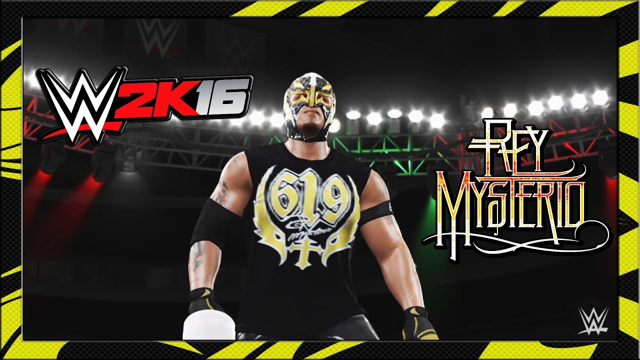 WWE 2K16 - Rey Mysterio - CAW Formula+Entrance & Finisher