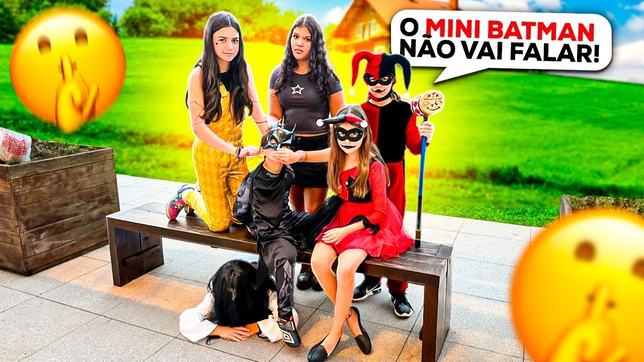 AS PIORES FILHAS DAS VILÃS NÃO VÃO DEIXAR O MINI BATMAN CONTAR TUDO QUE SABE