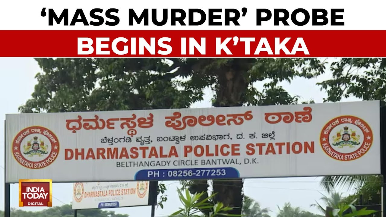 India Today Impact: K'taka Govt Orders SIT Probe Into Dharmasthala Mass Murders