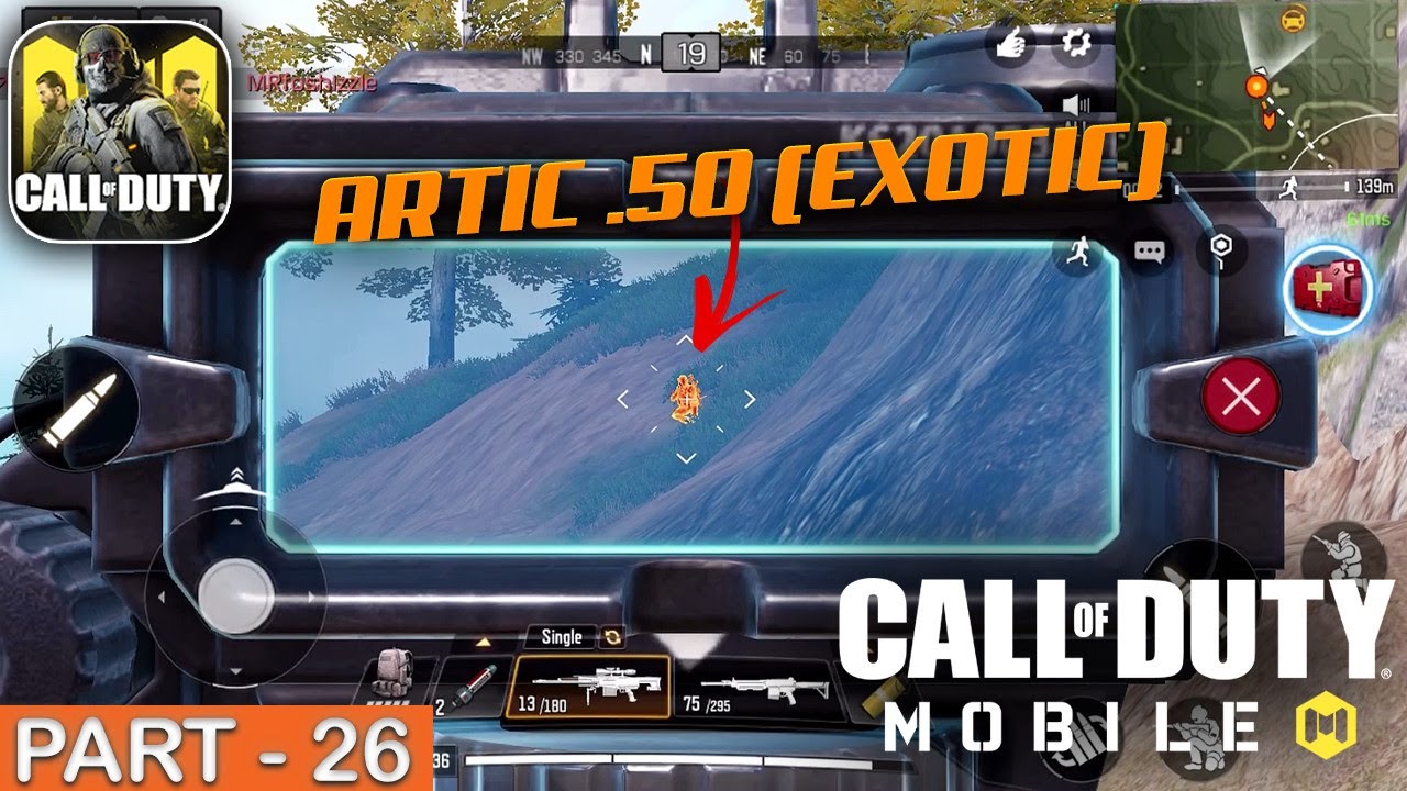 CALL OF DUTY MOBILE - (Artic .50 Exotic Gun) Solo Squad Gameplay - Part 26
