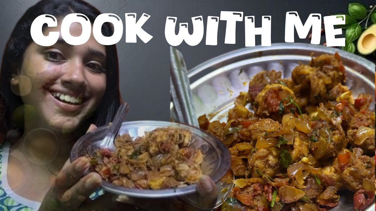 First time prawns maderodu😻||Cook with me|| shilpagowda