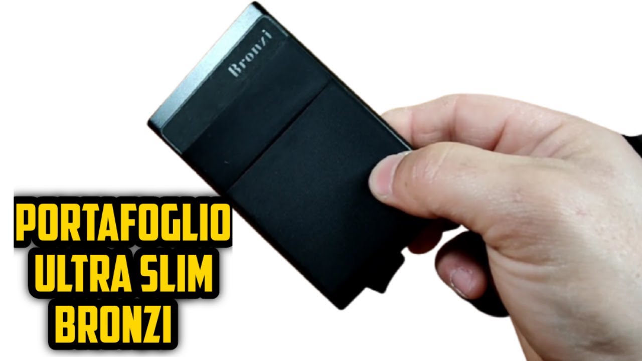 PORTAFOGLIO ULTRA SLIM BRONZI