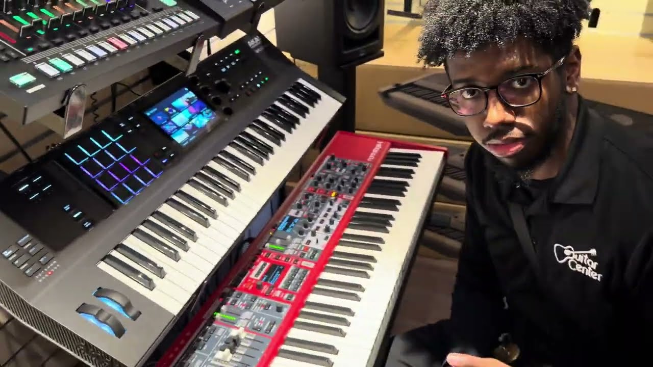 Марко демонстрирует Akai 🔥 (Akai Professional MPC Key 61 Production Synthesizer) @marcdaro1970