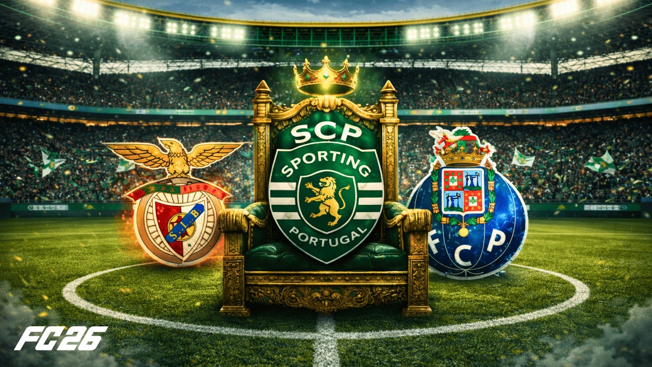 LIGA PORTUGAL MODO REINADO - Quem vai tirar a coroa do SPORTING?