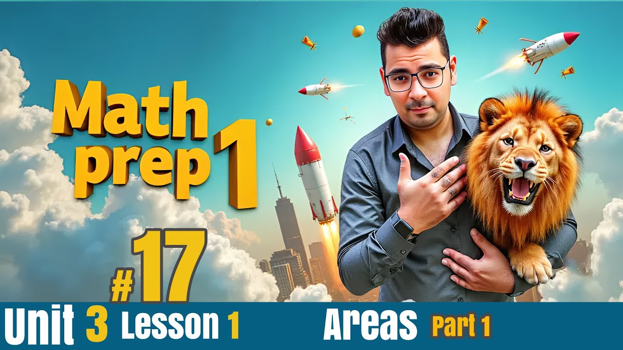Math |Unit 3 Lesson 1 | Areas |  #prep1math | #حل_المعاصر