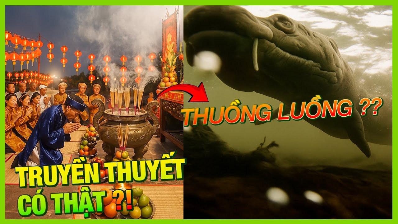 🔥 Thuồng Luồng C&oacute; Thật Kh&ocirc;ng? B&iacute; Ẩn Thủy Qu&aacute;i Việt Nam Dưới L&ograve;ng S&ocirc;ng