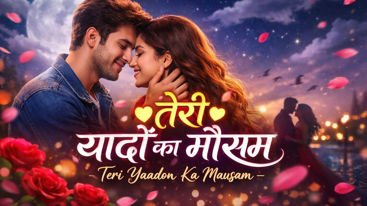 तेरी यादों का मौसम 🌙❤️ | New Romantic Hindi Song 2026 | Love Song | Teri Yaadon Ka Mausam