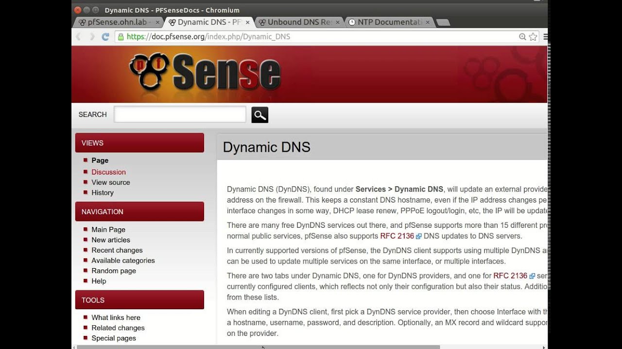 9 Pfsense Dynamic DNS with no ip EN