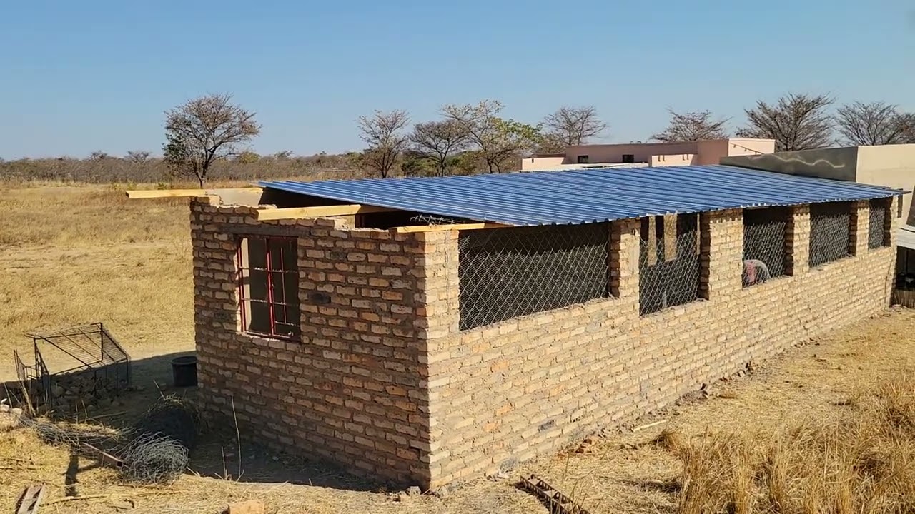 Building of a 300 capacity Broiler chicken Housing Update
