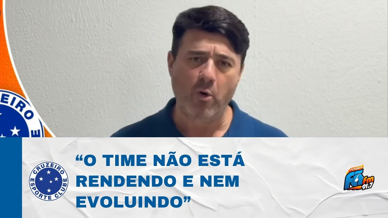 ADROALDO LEAL SOBRE TRABALHO DO TITE: 'CRUZEIRO N&Atilde;O EST&Aacute; EVOLUINDO'