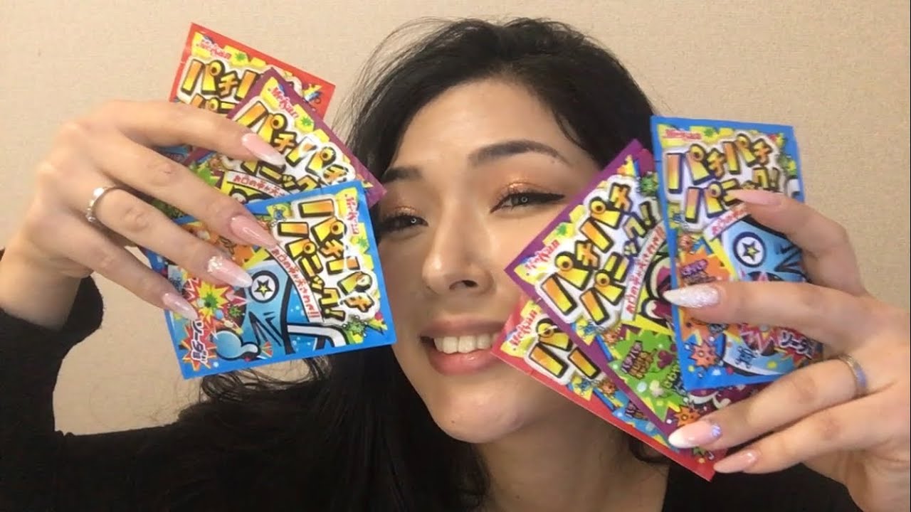 Docinhos do Japão que estoura na boca 💥🍬ASMR パチパチパニック