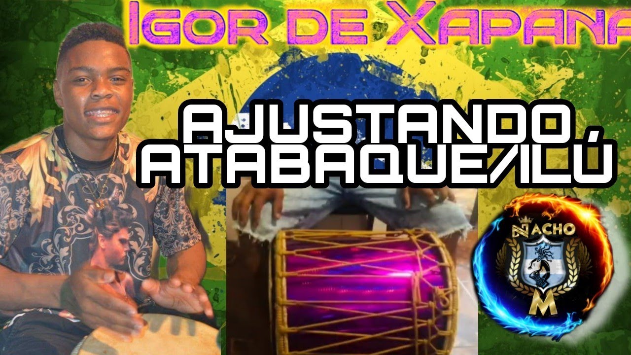 IGOR DE XAPANA TE ENSEÑA A AJUSTAR EL TAMBOR METODO BRASILERO 👍