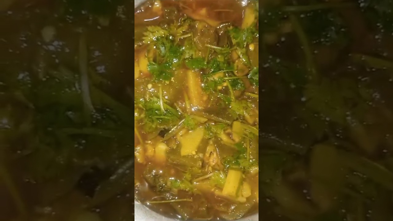 সেম আলু ভেজিটেবল মাছের মাথা দিয়ে রেসিপি 