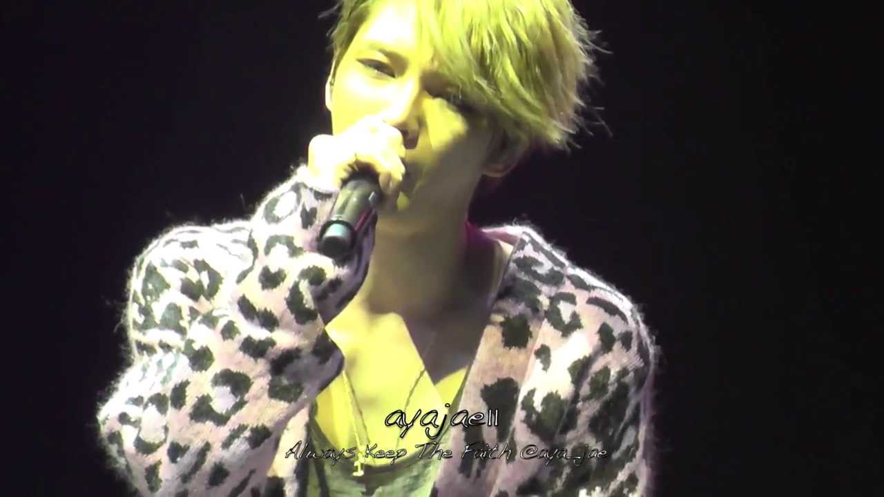 140104 KESHOU 화장 Jaejoong 1st Album Asia Tour in Busan