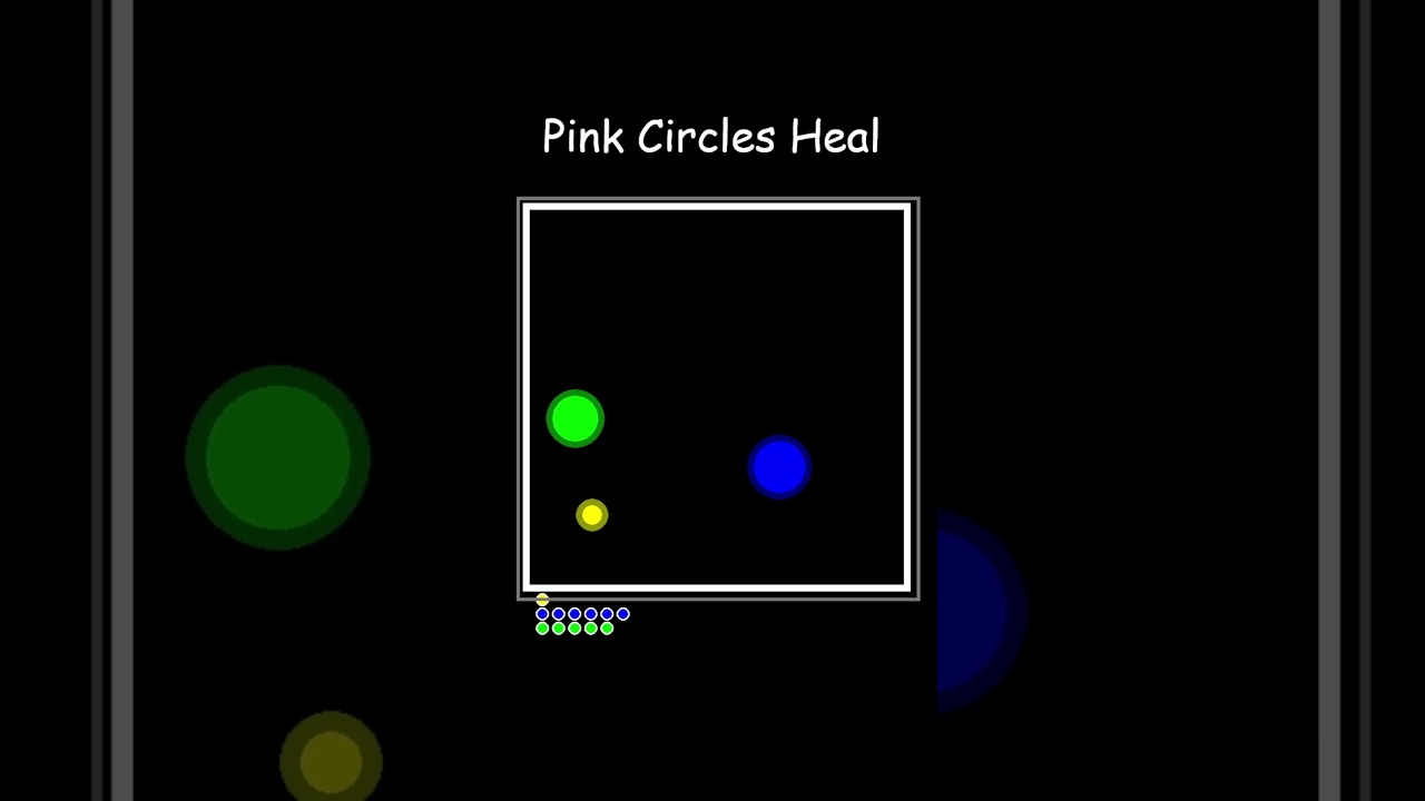 More circles join the arena 🟢🔵#satisfying #challenge #relaxing #simulation #coding #circle #1v1