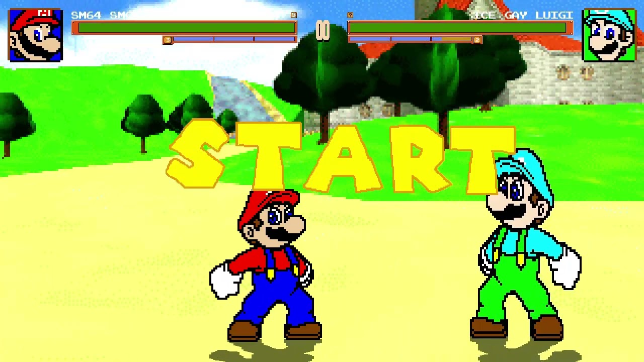 MUGEN Survival #811: SM64 SMG4 Mario
