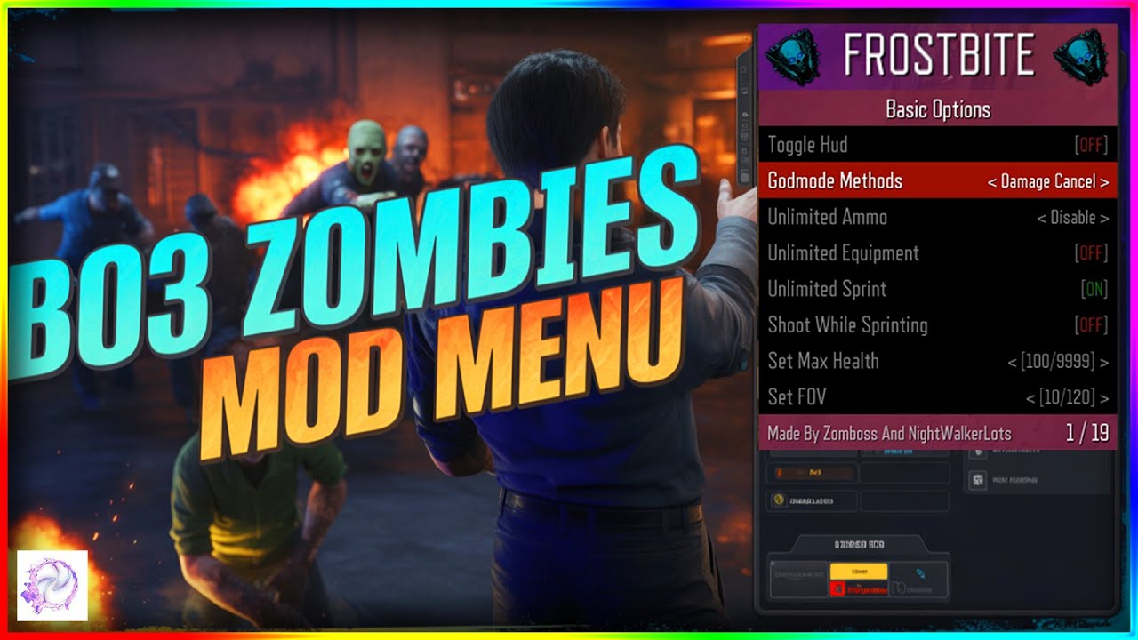 New BO3 ONLINE GSC Mod Menu | Frostbite | Better than MXT! [Full Showcase]