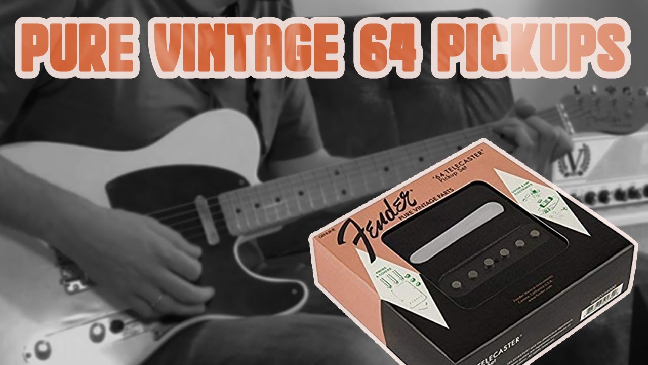 Fender Pure Vintage 64 Tele Pickups | DEMO | NO TALKING