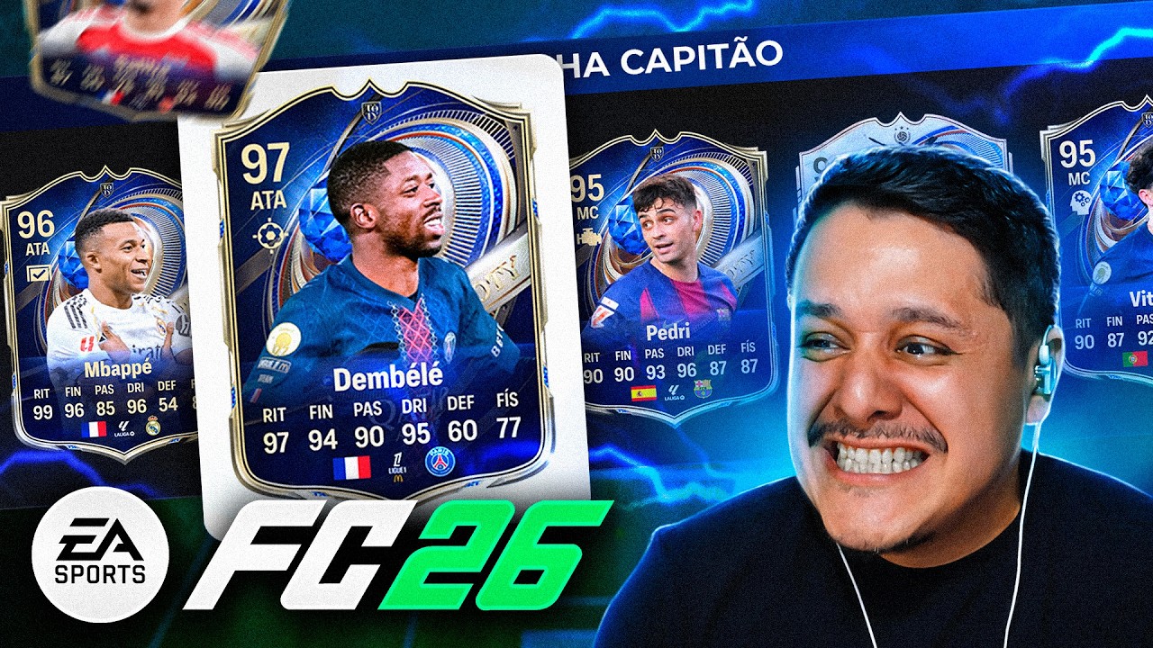 MONTEI UM TOTY  DRAFT ABSURDO!  😱🔥FC 26 FUT DRAFT