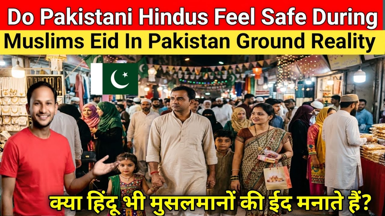 Do Pakistani Hindus Feel Safe During Muslims Eid In Pakistan Ground Reality || Vlogger Dass