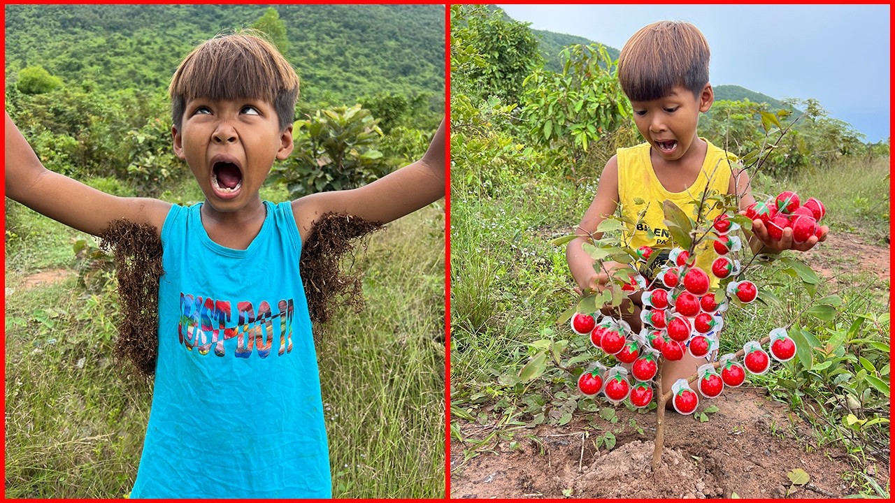 Survival Skills: SMART idea and USEFUL with single mom in forest #bushcraft #camping #outdoors #idea