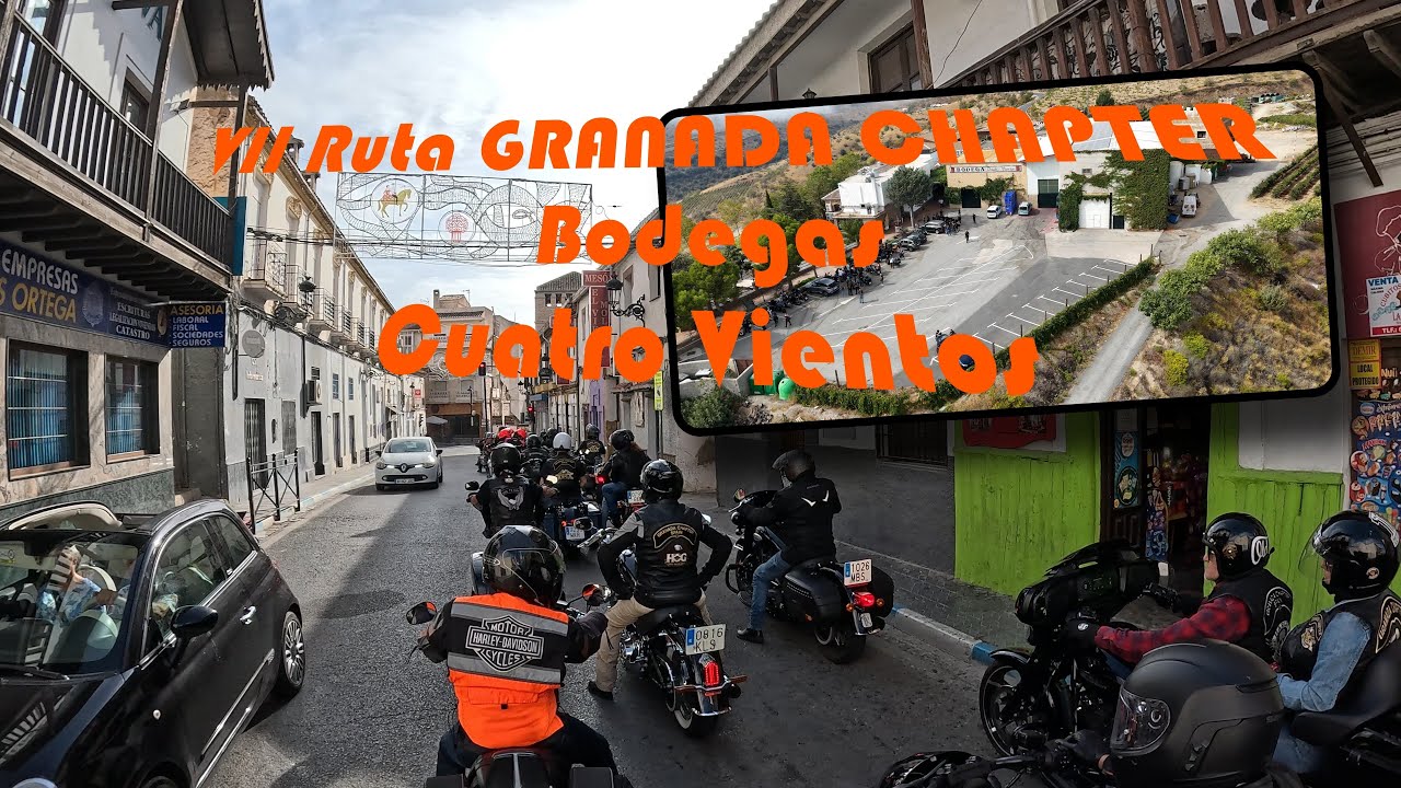 VII Ruta GRANADA CHAPTER. Bodega Cuatro Vientos
