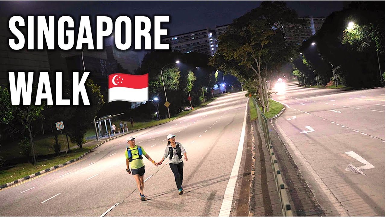 Is Singapore Safe ? | A Night Walk in the Streets of Singapore as a foreigner