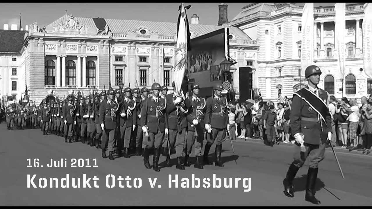 Begräbnis Otto von Habsburg - 16. Juli 2011 - Kondukt 3. Gardekompanie und Gardemusik