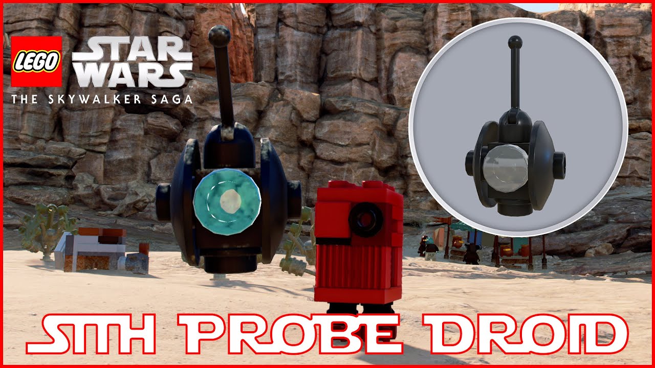 LEGO Star Wars The Skywalker Saga Sith Probe Droid Unlock and Gameplay!