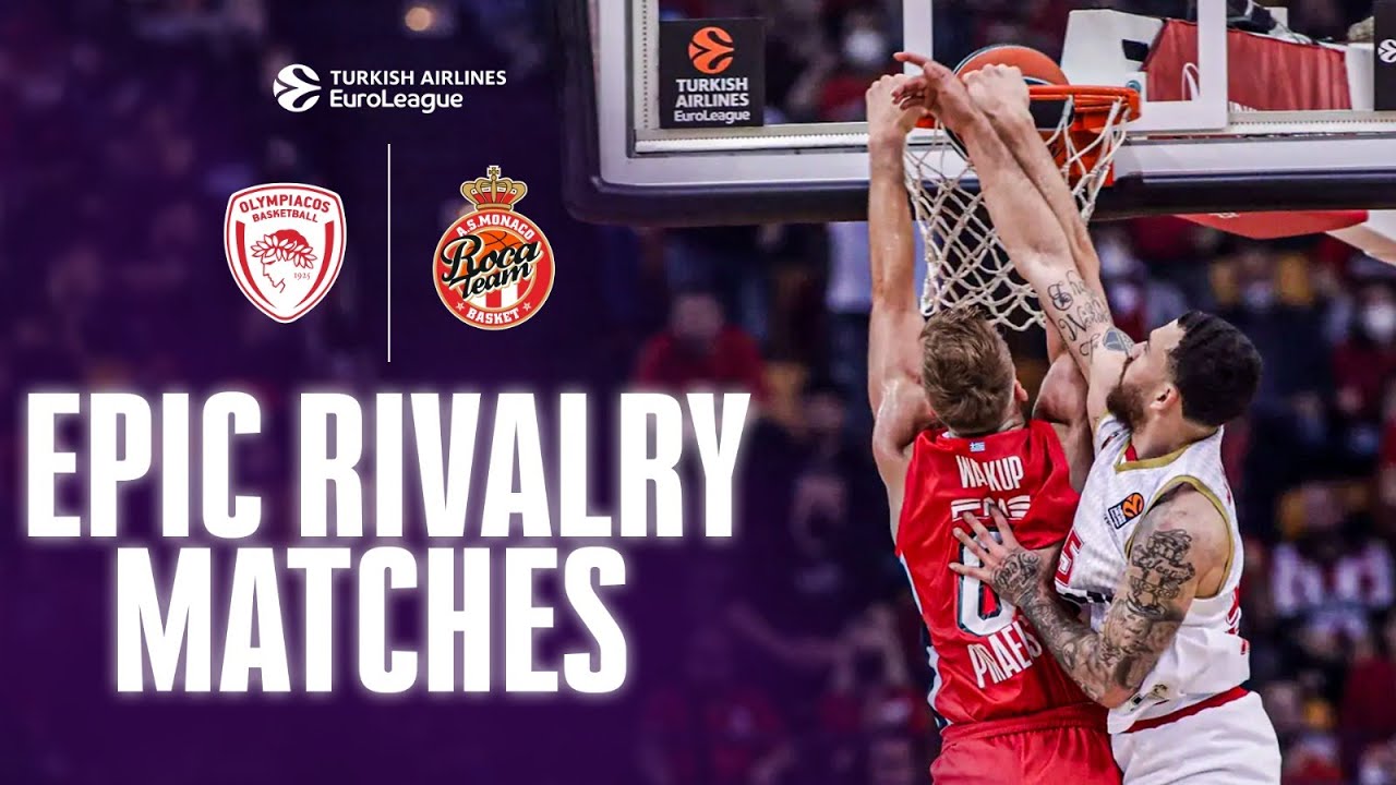 EPIC RIVALRY MATCHES | Olympiacos vs. Monaco | EuroLeague F4 Classics