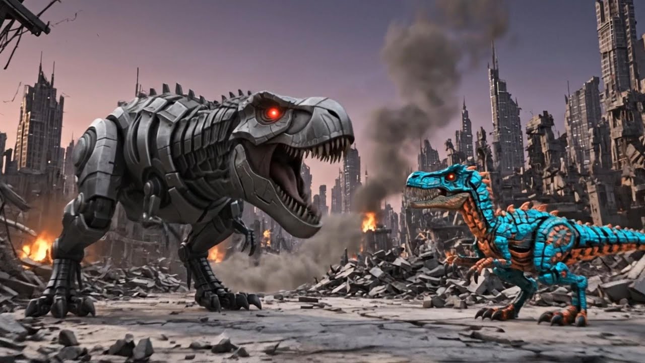 DINO & THE JADE VALLEY SQUAD – INVASION OF THE MECHA-DINOSAURS | 3D CINEMATIC ANIMATION