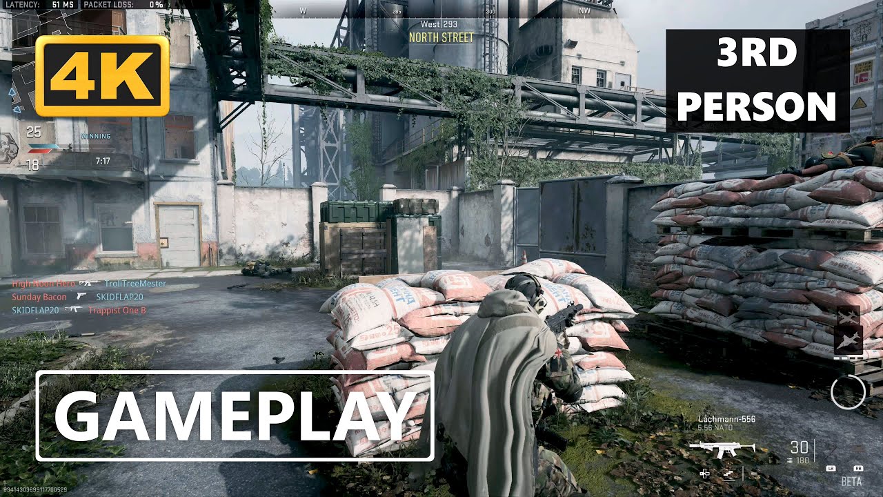 Call of Duty Modern Warfare 2 [3rd Person] Gameplay 4K