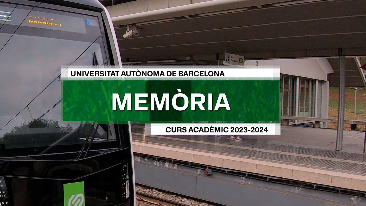 La videomemòria de la UAB 2023/2024