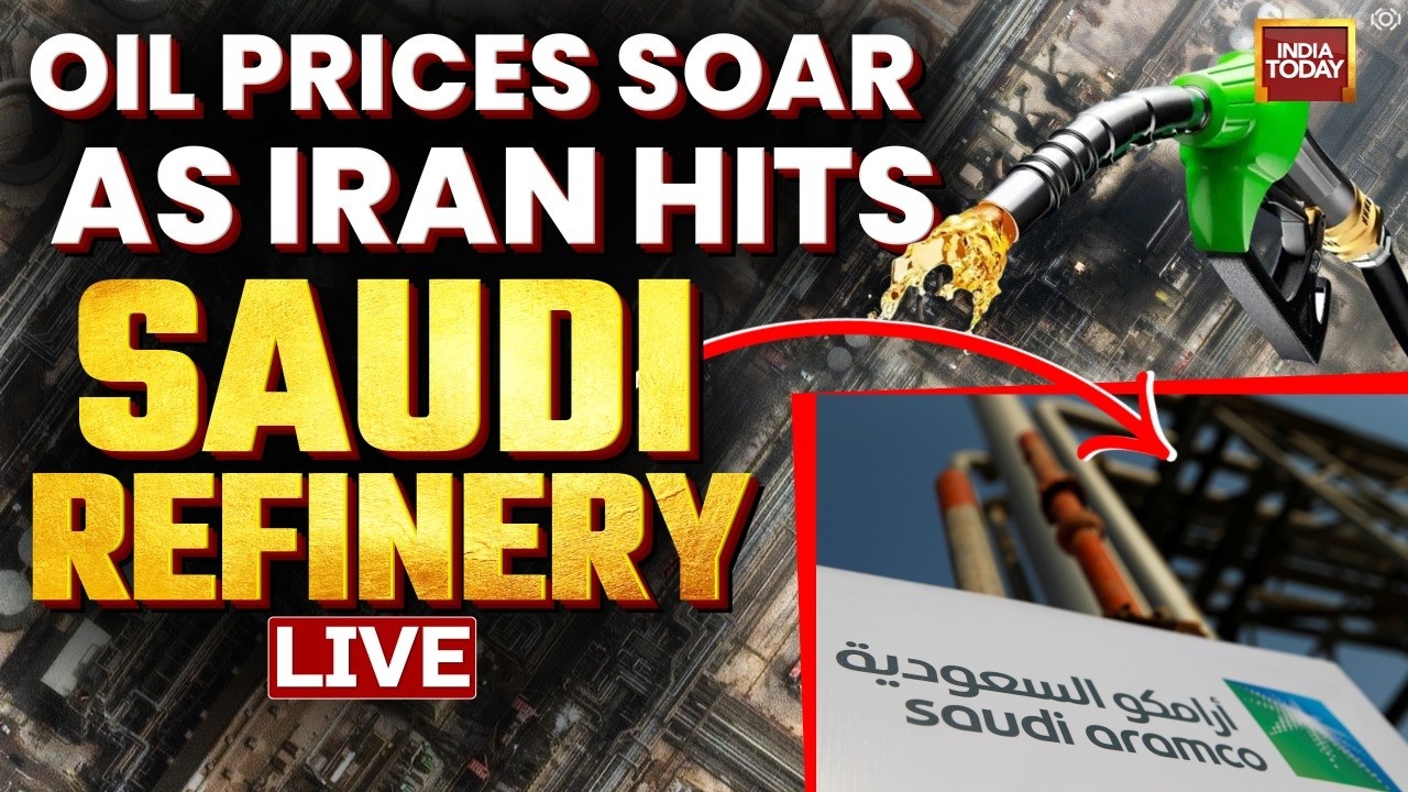 Iran War News LIVE: Israel US Attack Iran | Iran Bombs Saudi Arabia Oil Refinery | Mid-East War LIVE