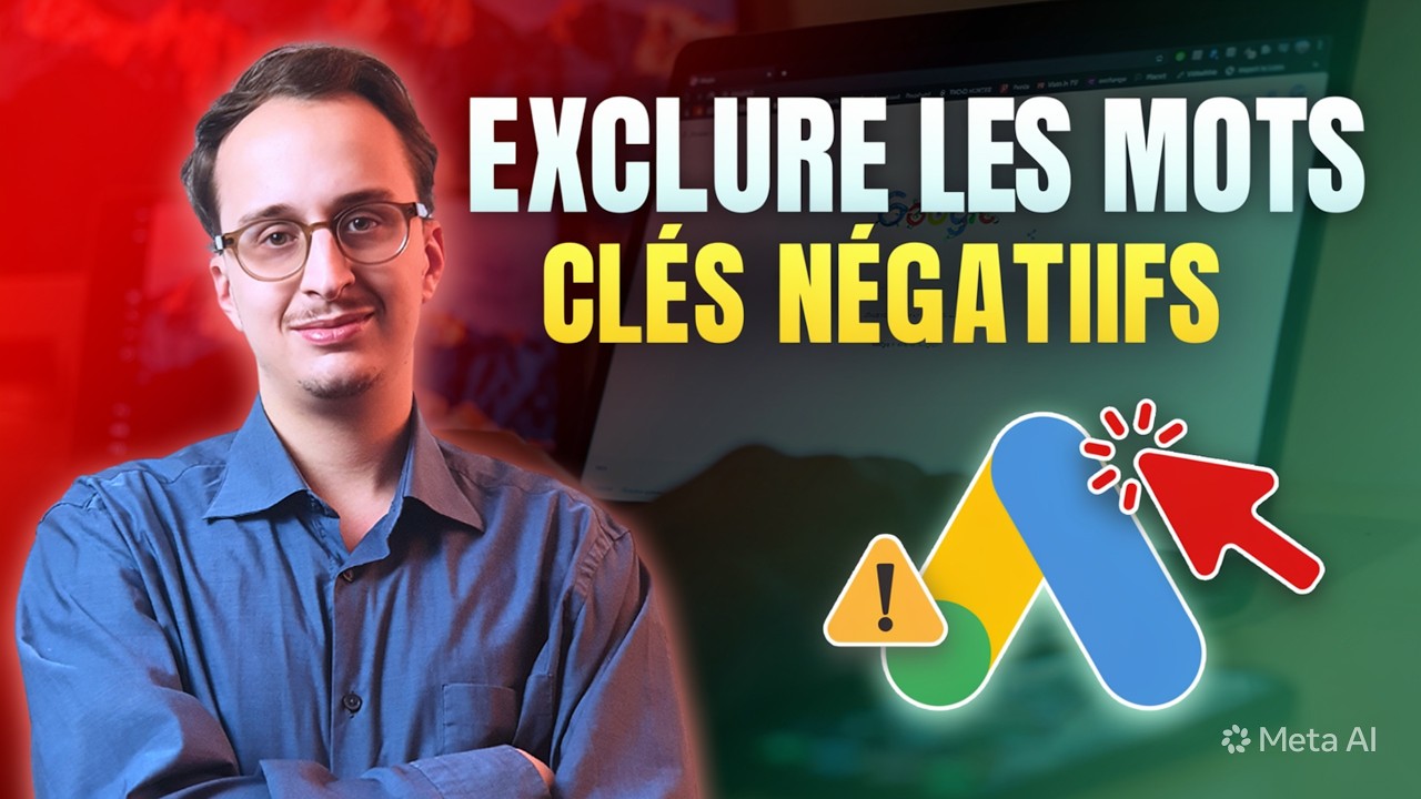 Comment Bien exclure les MOTS CLÉS NÉGATIFS sur Google Ads